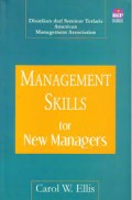 Management skills for new managers