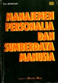 Manajemen Personalia dan sumberdaya manusia