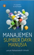 Manajemen Sumber Daya Manusia : untuk mahasiswa & umum