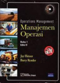 Manajemen operasi, Buku 1, Ed.9