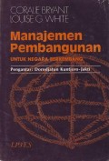 Manajemen pembangunan untuk negara berkembang