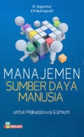 Manajemen sumber daya manusia : untuk mahasiswa dan umum