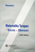 Matematika Terapan Untuk Bisnis dan Ekonomi Edisi Kedua