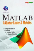 Matlab untuk aljabar linier dan matriks