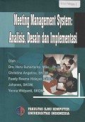 Meeting management system: analisis, desain, dan implementasi
