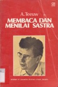 Membaca  dan  Menilai Sastra