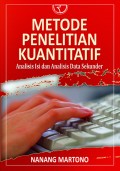 Metode penelitian kuantitatif : analisis isi dan analisa data sekunder