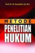 Metode penelitian hukum