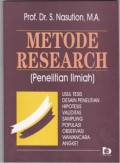 Metode research: (penelitian ilmiah)