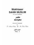 Mokhtaser sahih Muslim: text and translation