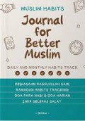Muslim Habits Journal For Better Muslim