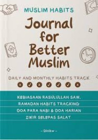 Muslim Habits Journal For Better Muslim