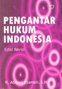 Pengantar hukum Indonesia