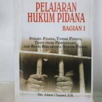 Pelajaran Hukum Pidana