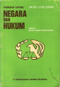 Pemikiran tentang negara dan hukum