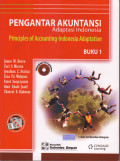 Pengantar akuntansi-adaptasi Indonesia, Buku 1