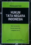 Pengantar Hukum Tata Negara Indonesia