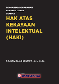 Pengantar Pemahamani Konsep Dasar Sekitar : Hak Atas Kekayaan Intelektual (HAKI)