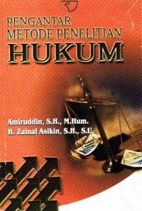 Pengantar metode penelitian hukum