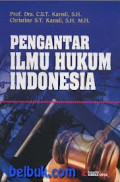 Pengantar ilmu hukum Indonesia