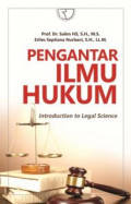 Pengantar ilmu hukum: introduction to legal science
