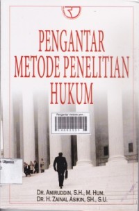 Pengantar metode penelitian hukum
