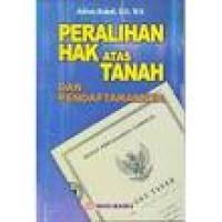 Peralihan hak atas tanah dan pendaftarannya