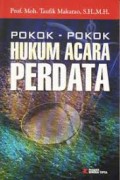 Pokok-Pokok Hukum Acara Perdata