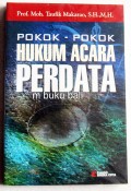 Pokok-pokok hukum acara perdata