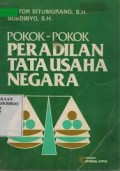Pokok-pokok peradilan tata usaha negara