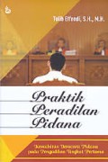 Praktik peradilan pidana