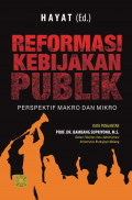 Reformasi kebijakan publik