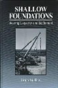 Shallow foundations : bearing capacity and settlement