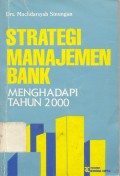 Strategi manajemen bank