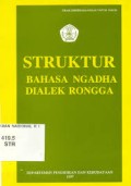 Struktur Bahasa Ngadha Dialek Rongga