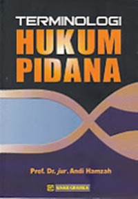 Terminologi hukum pidana