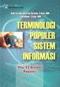 Terminologi populer sistem informasi