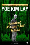 Yoe kim lay: sahabat masyarakat batak