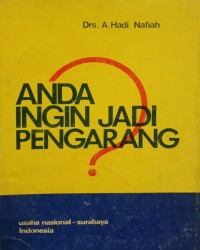 Anda ingin jadi pengarang ?