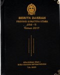 Berita daerah provinsi Sumatera Utara jilid II tahun 2017