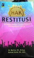 Hak Restitusi terhadap koban tindak pidana perdagangan orang