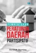 Pembentukan Peraturan Daerah Partisipatif
