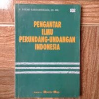Pengantar Ilmu Perundang-Undangan Indonesia