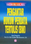 Pengantar Hukum Perdata Tertulis (BW)