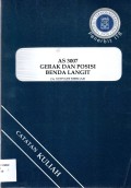 AS 3007 Gerak dan posisi benda langit