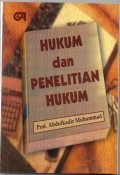 Hukum dan penelitian hukum