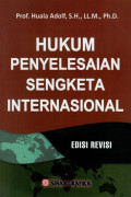 Hukum Penyelesaian Sengketa Internasional, Edisi Revisi