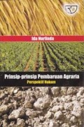 Prinsip-prinsip Pembaruan Agraria Perspektif Hukum