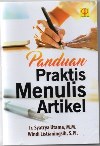 Panduan praktis menulis artikel