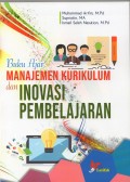 Buku ajar manajemen kurikulum dan inovasi pembelajaran